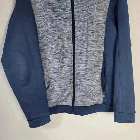 Adidas Golf Puremotion Full Zip Blue Jacket Sz Sm - Picture 4 of 7
